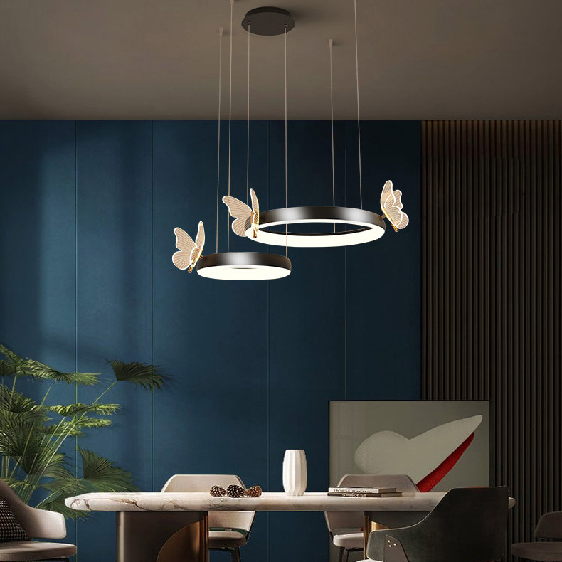 Подвесная люстра BABETTA D D Black by ImperiumLoft