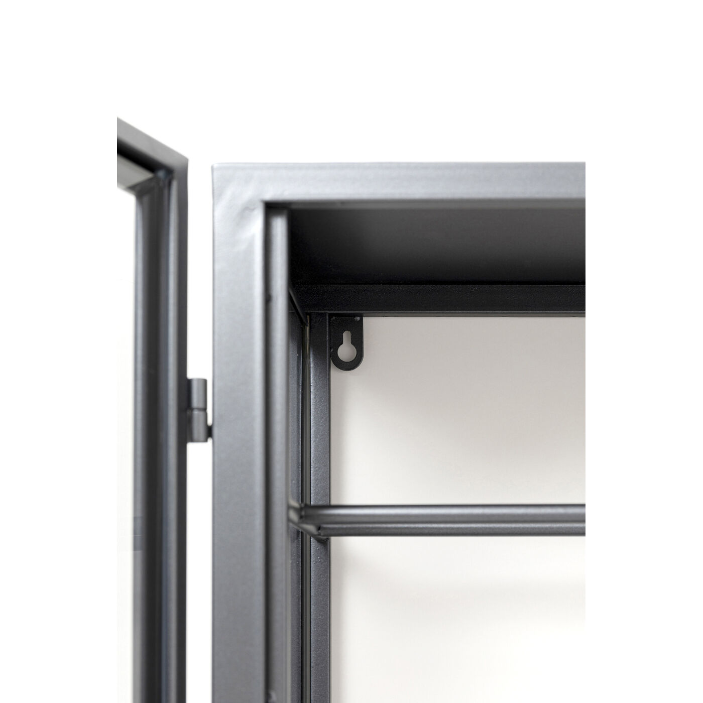 Винная полка настенная Lisboa Black 75x80cm KARE 70151