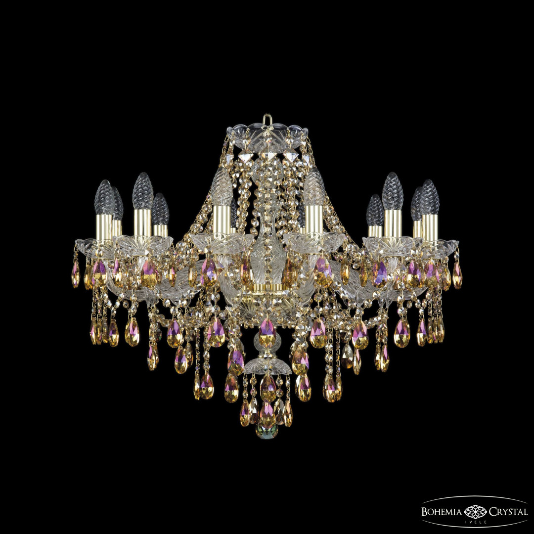 Люстра хрустальная 1415/12/240 G R777