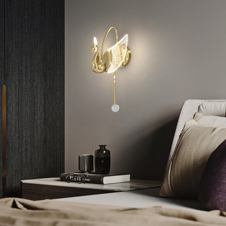 Настенный светильник BIRDIE WALL Rose Gold by ImperiumLoft
