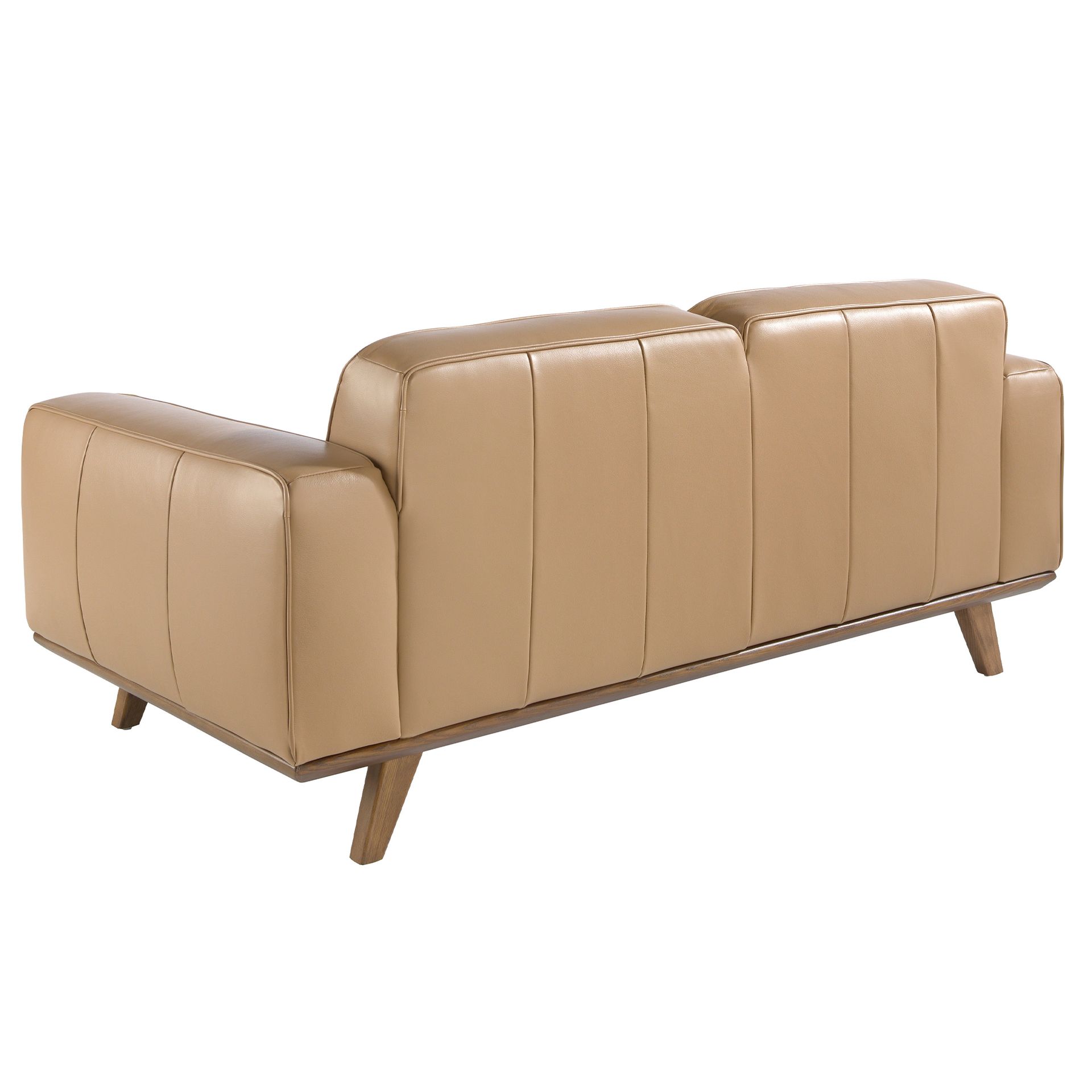 Диван 2-х местный 6119/5606-2P-M5668 с обивкой из стеганой кожи Angel Cerda