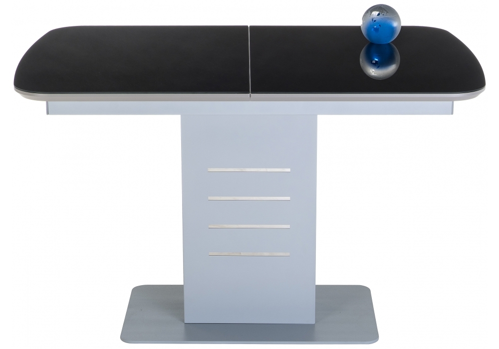 Стол Woodville Кейтлин серый / черный 462086