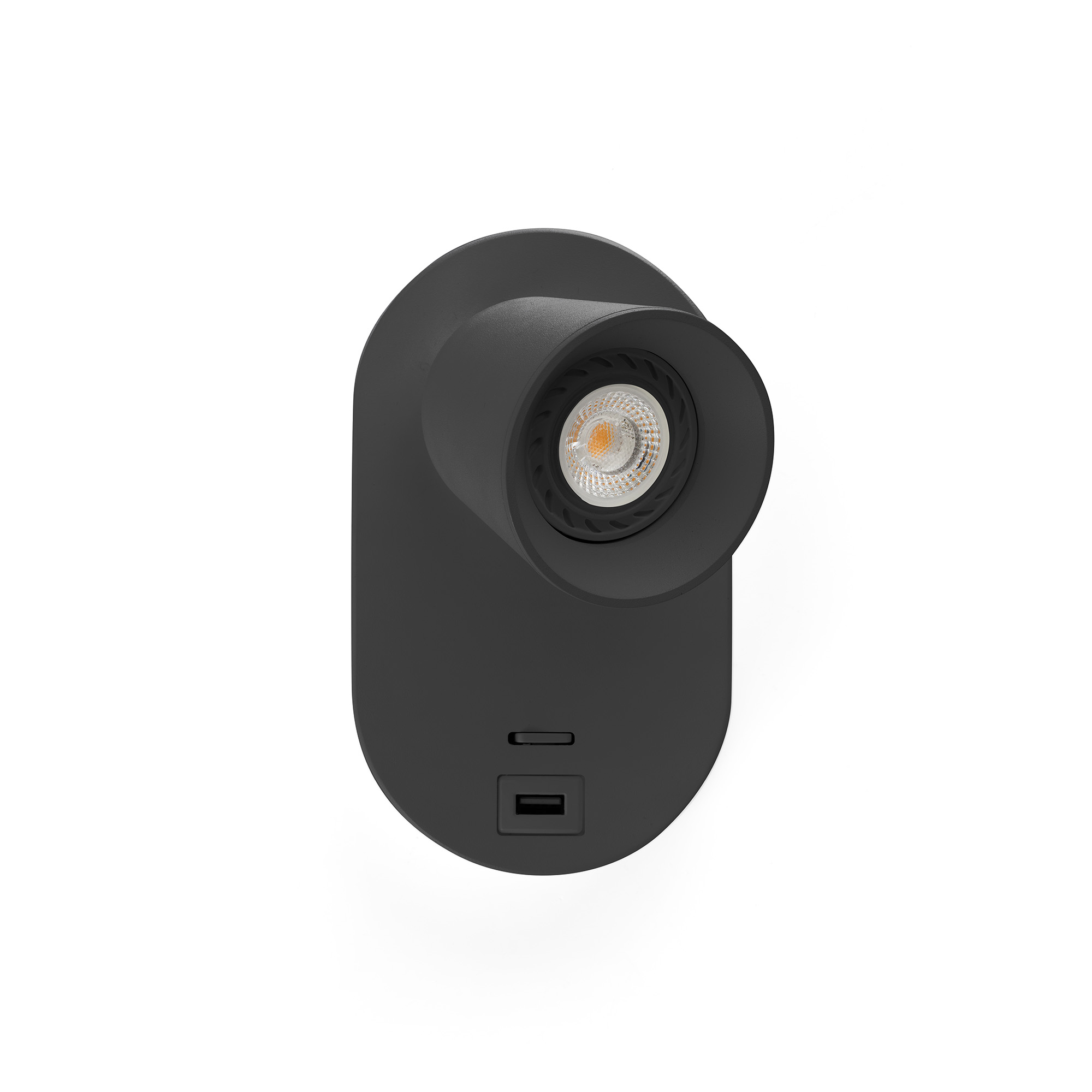 Настенный светильник CORB USB C черный Faro