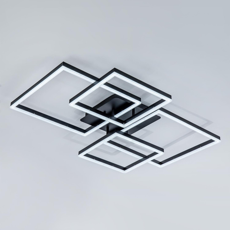 Накладная люстра LED4U L11060-4 BK