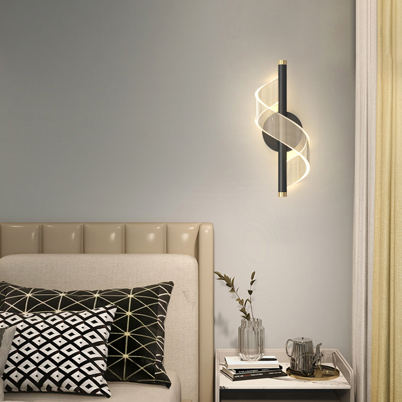 Настенный светильник ORNELLA WALL Black by ImperiumLoft