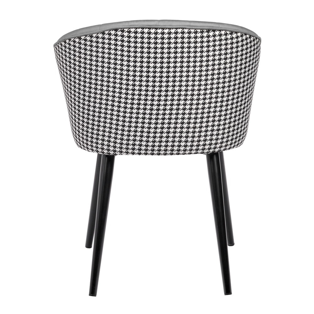 Стул Paola тёмно-серый с жаккардом Bradex Home RF 0261