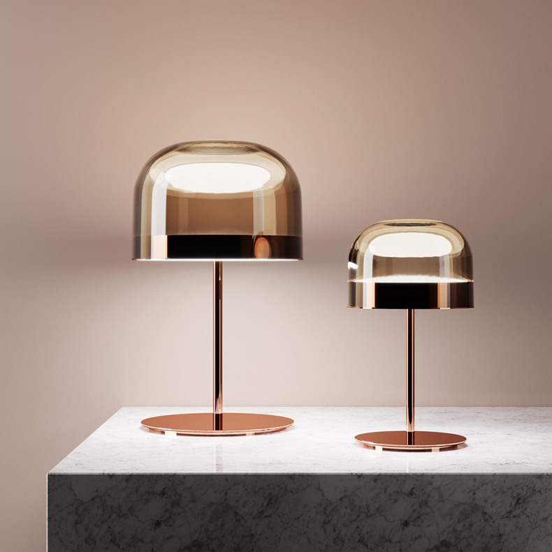 Настольная Лампа Noten Tab H415 Rose Gold By Imperiumloft