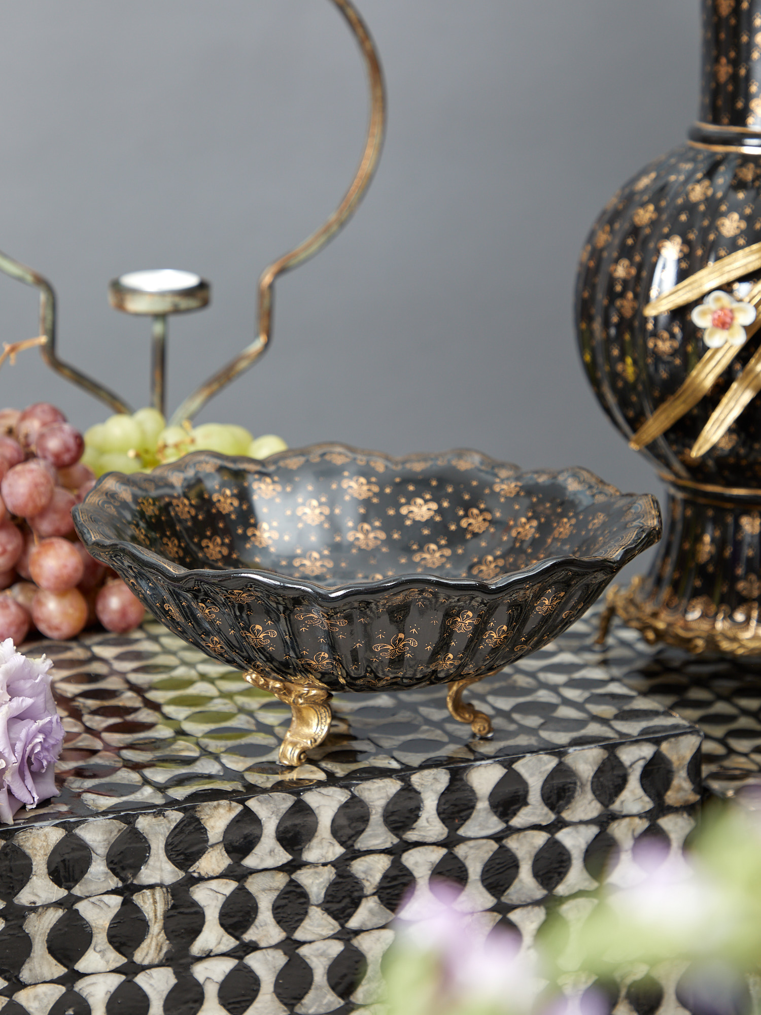 Блюдо Glasar C353C/HBK1041