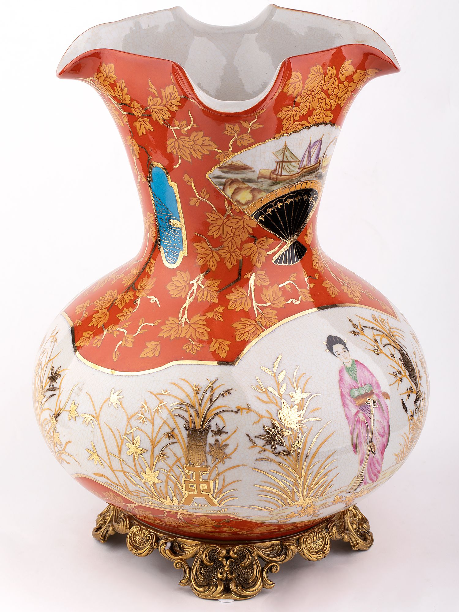 Ваза Glasar 31G2128/A899C/RD4178