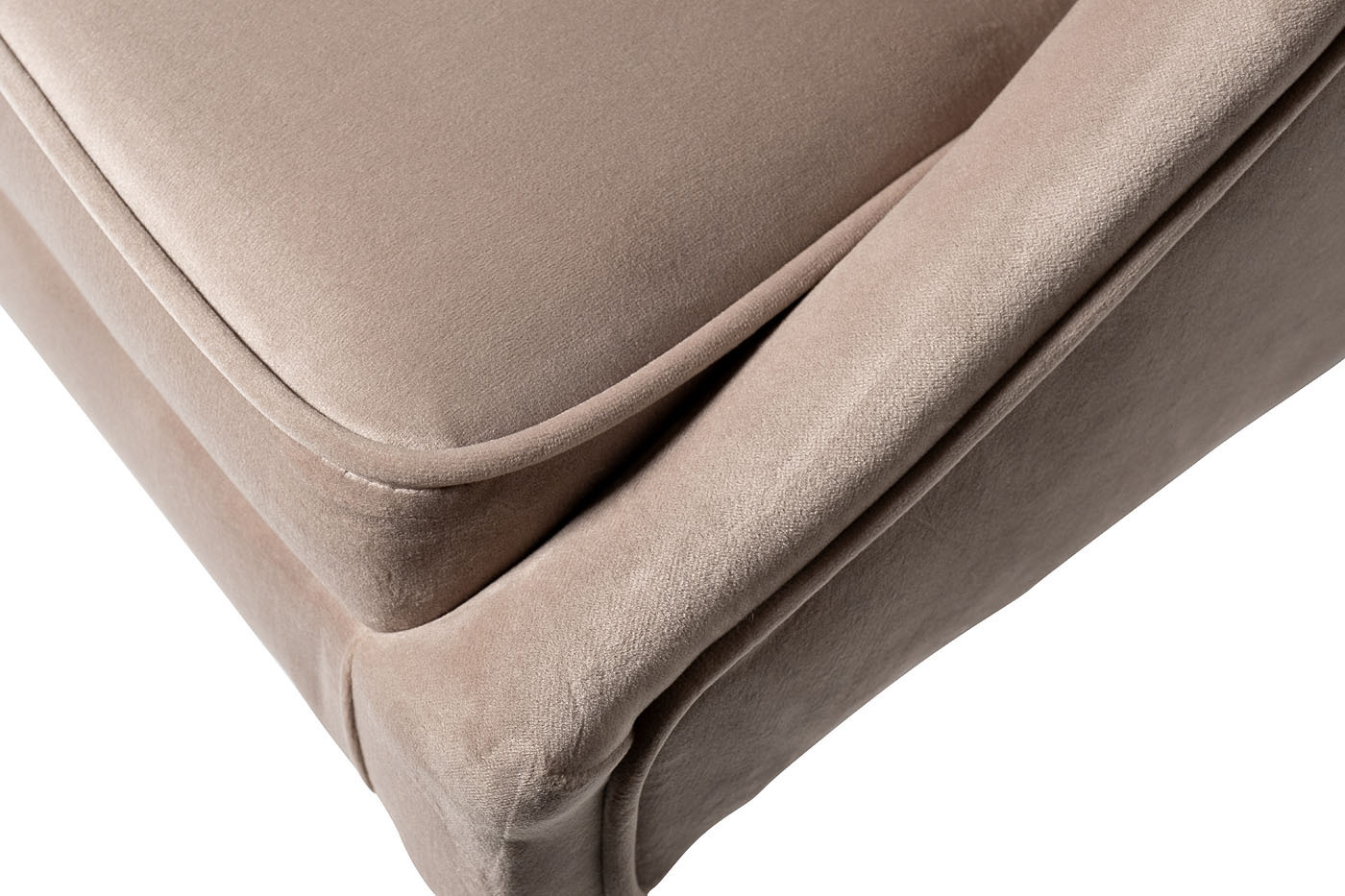 Стул велюровый жемчужно-серый Garda Decor 48MY-3607-1 PEG GO