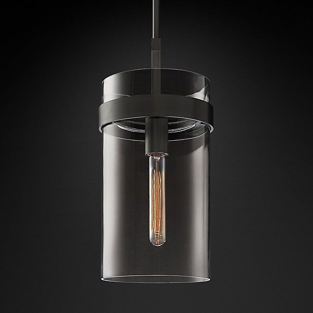 Подвесной светильник Restoration Hardware Ravelle 8" Bronze