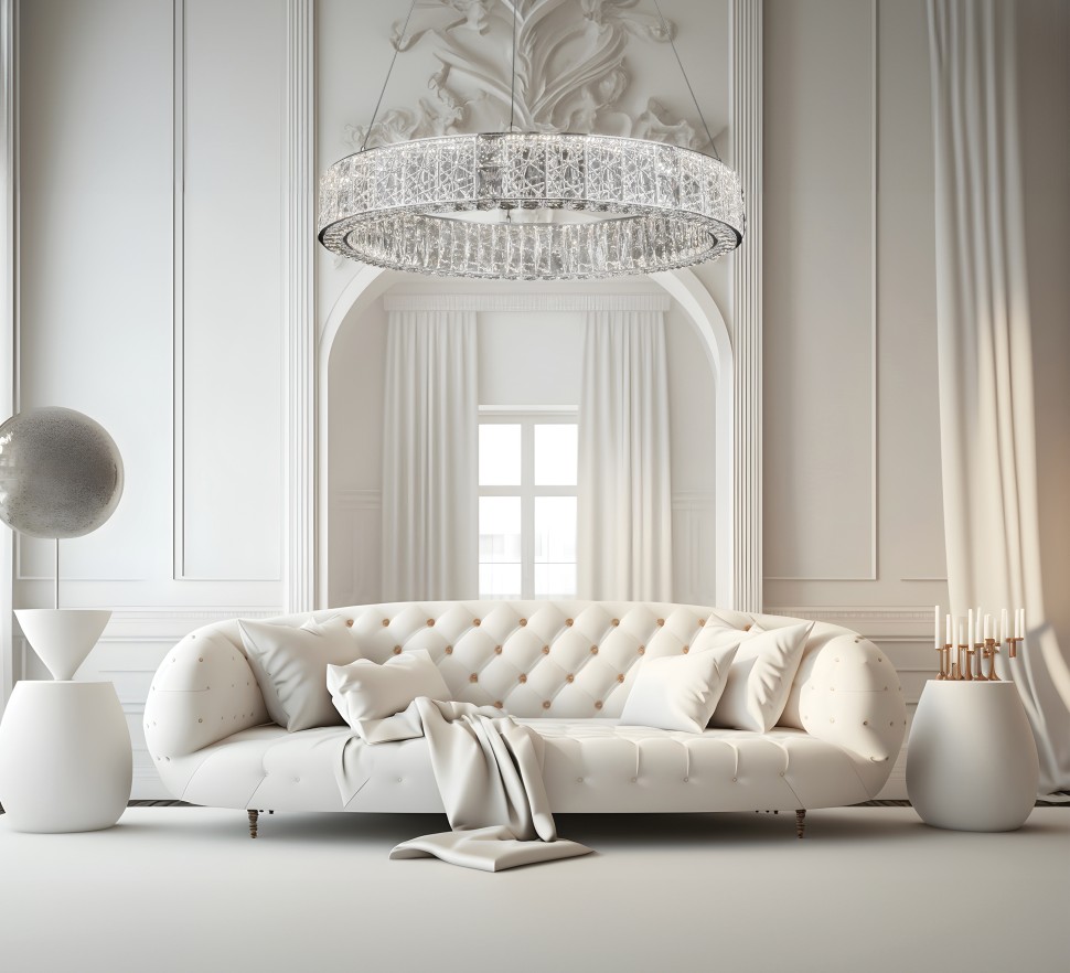 Люстра подвесная Fluorite FL1068-8P