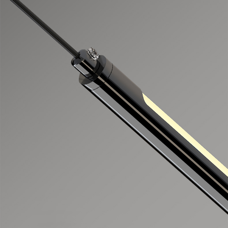 Подвесной светильник FOLKARD H80 Pearl Black by ImperiumLoft