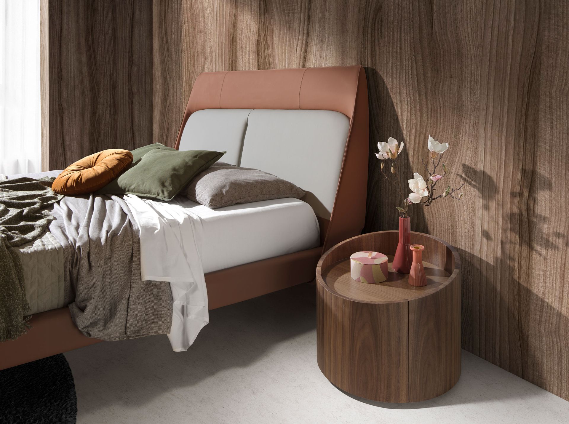 Прикроватная тумбочка с ящиком 7130/OL-DW53R Angel Cerda