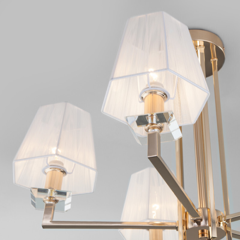 Люстра на штанге Eurosvet 60114/5 золото