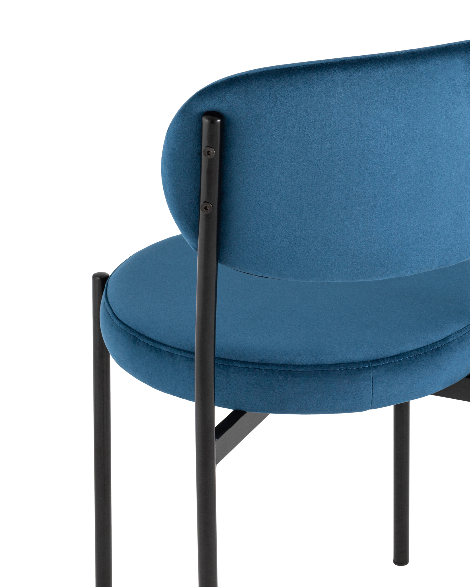 Стул Бриф велюр синий Stool Group