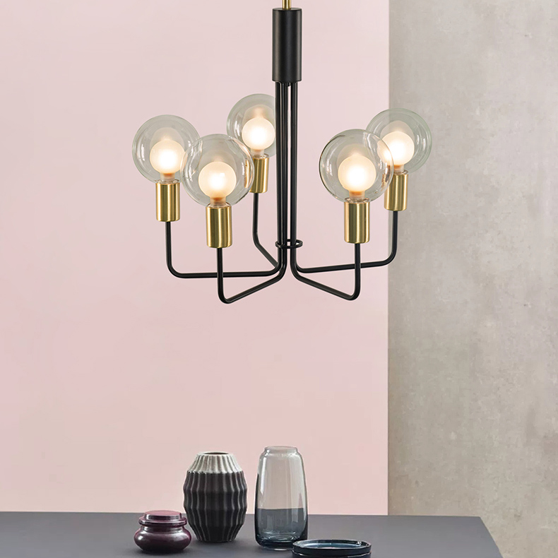 Подвесная люстра PEARL L10 Grey by ImperiumLoft