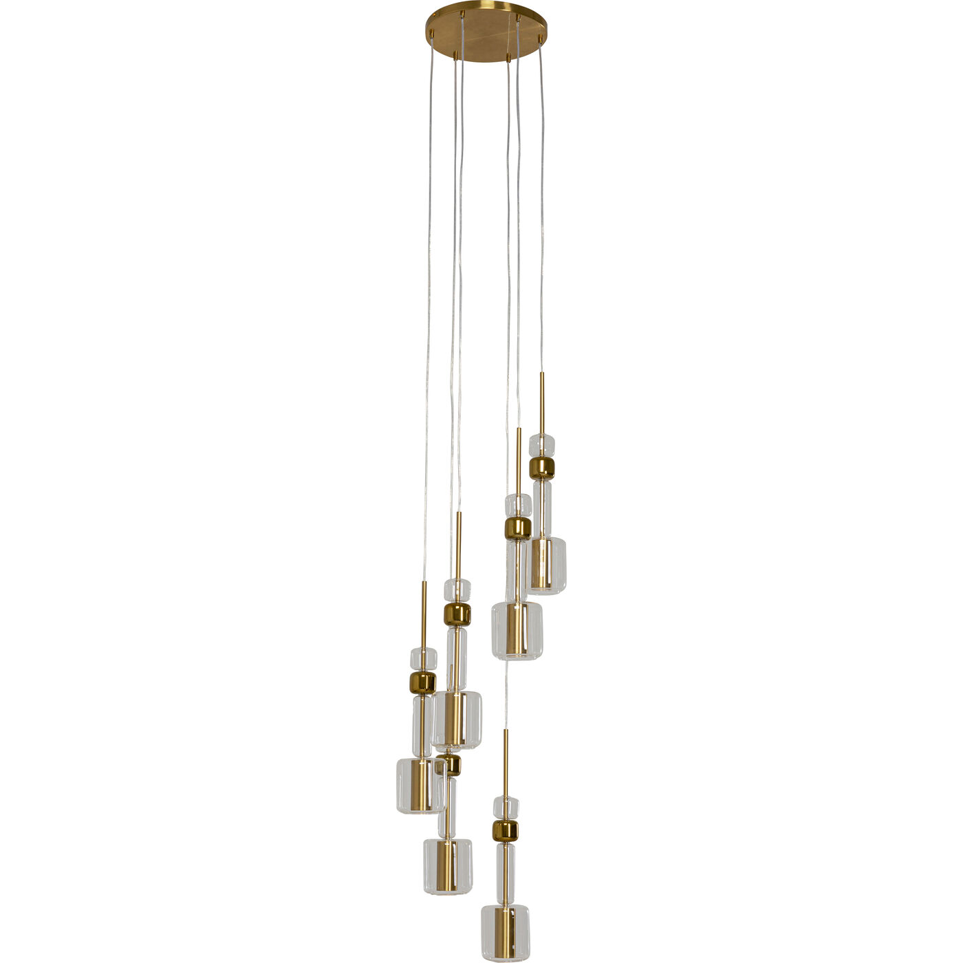 Светильник подвесной Candy Bar Gold Ø44 см KARE 55939