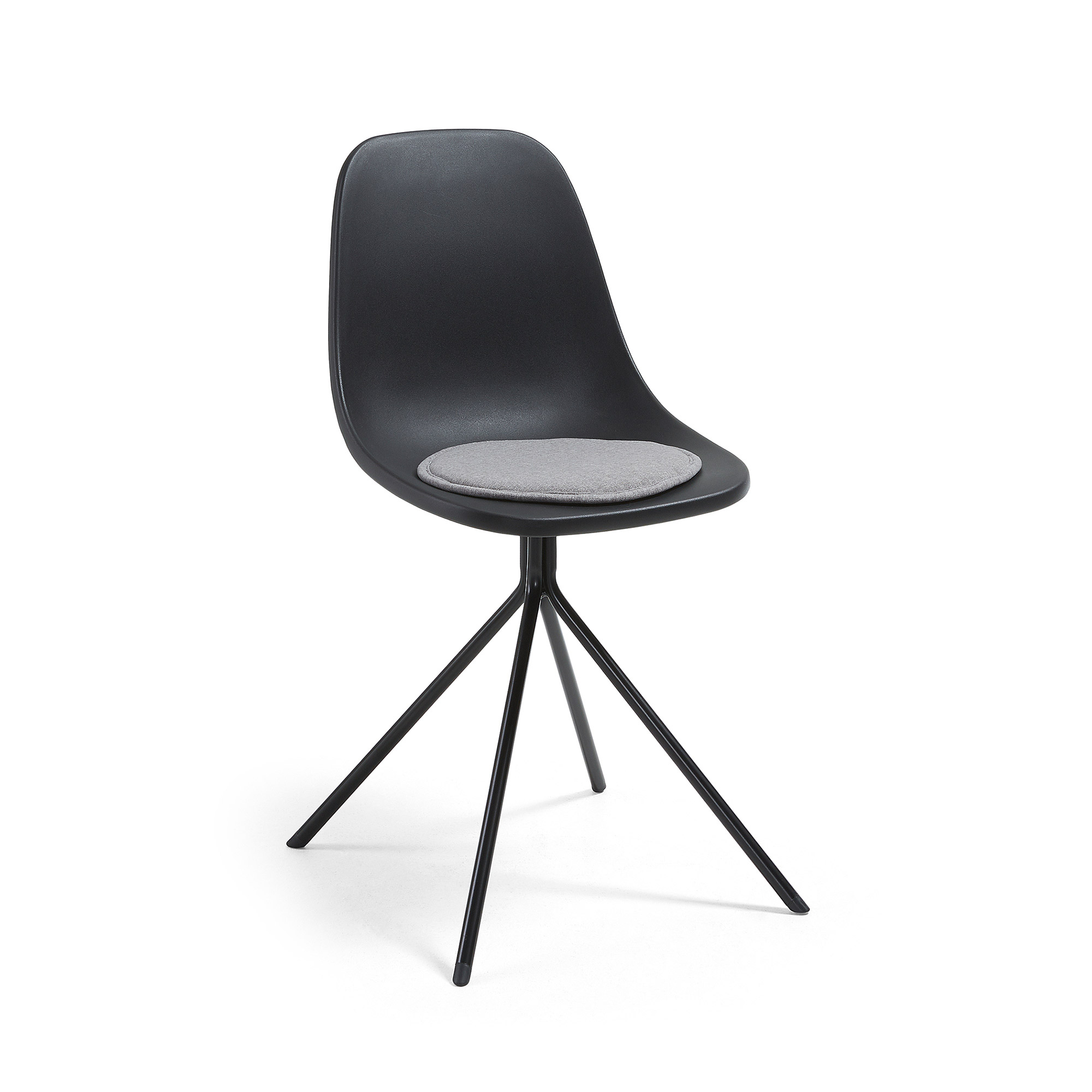 Подушка Stick круглая светло-серая La Forma (ex Julia Grup)