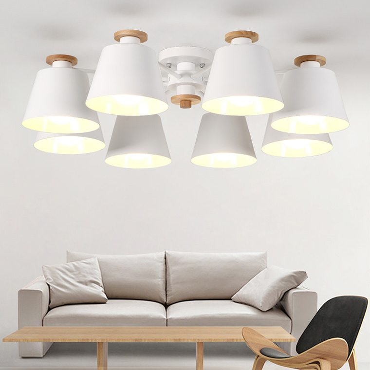 Люстра на штанге SCAD D80 Green by ImperiumLoft