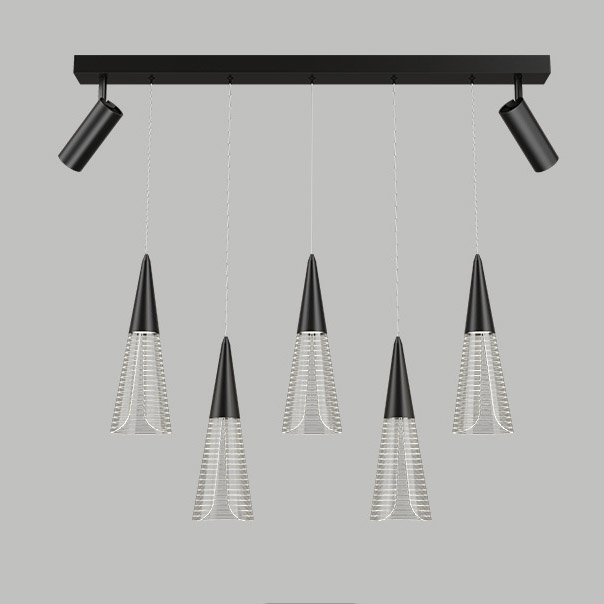 Подвесной светильник MANDORA B L5 Black by ImperiumLoft