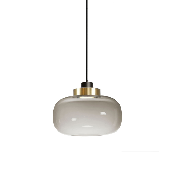 Подвесной светильник Delight Collection 9969P/B gold/smoky