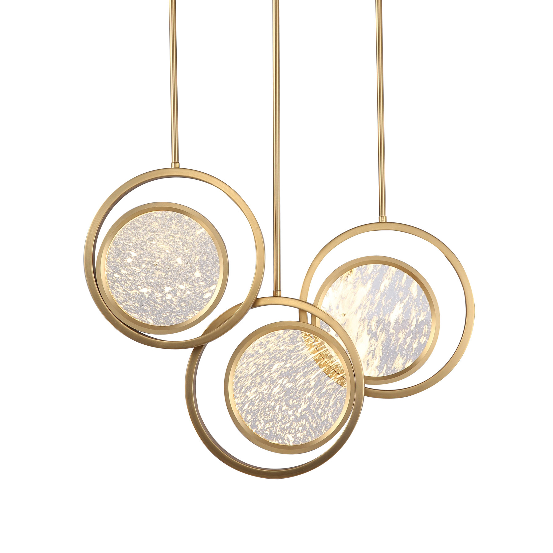 Подвесной светильник Delight Collection Moon Light 3A ant.brass