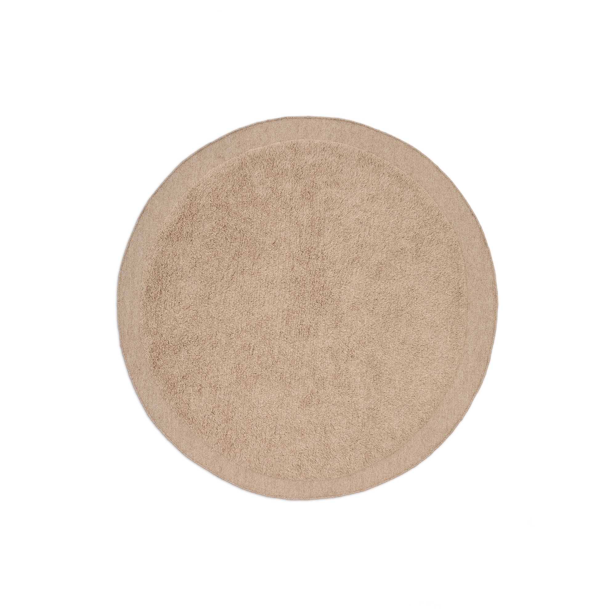 Ковер Marely круглый, бежевый, шерстяной, Ø 200 La Forma (ex Julia Grup)