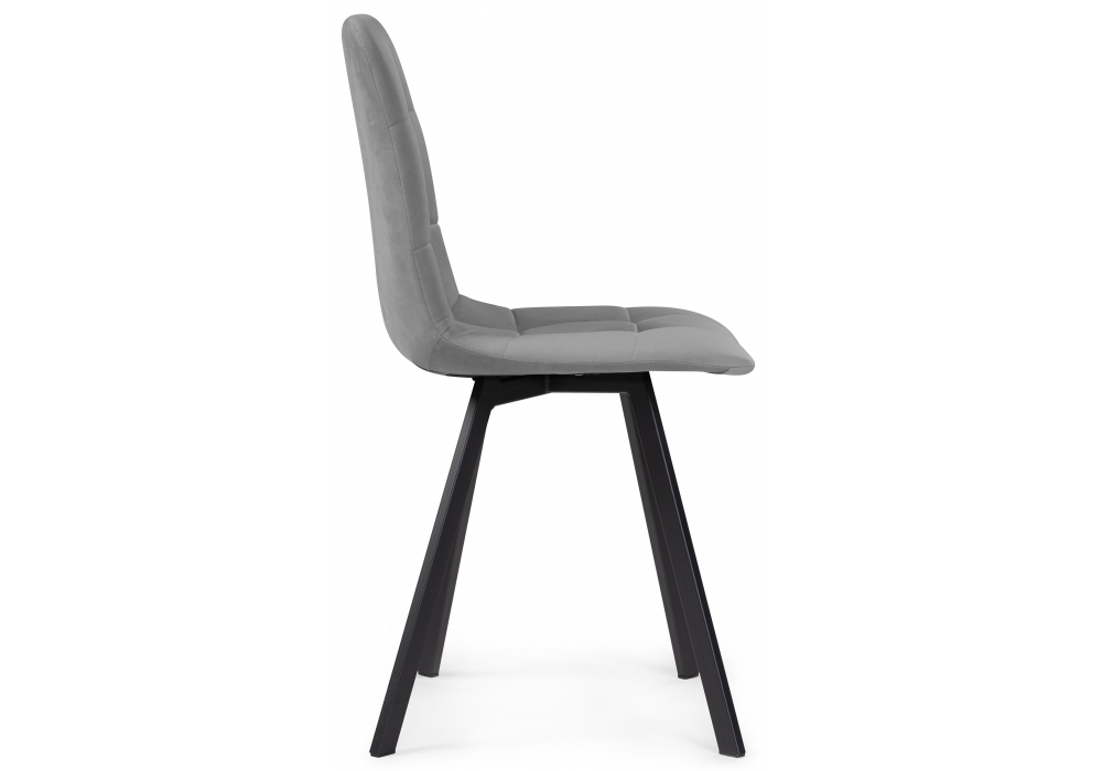 Стул Woodville Чилли светло-серый / черный 474497