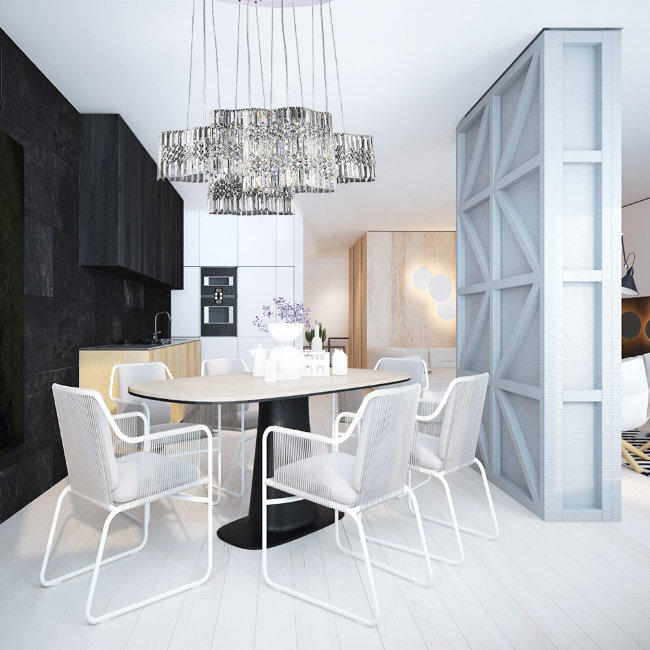 Люстра Lumien Hall 0033/8P-CR-CL