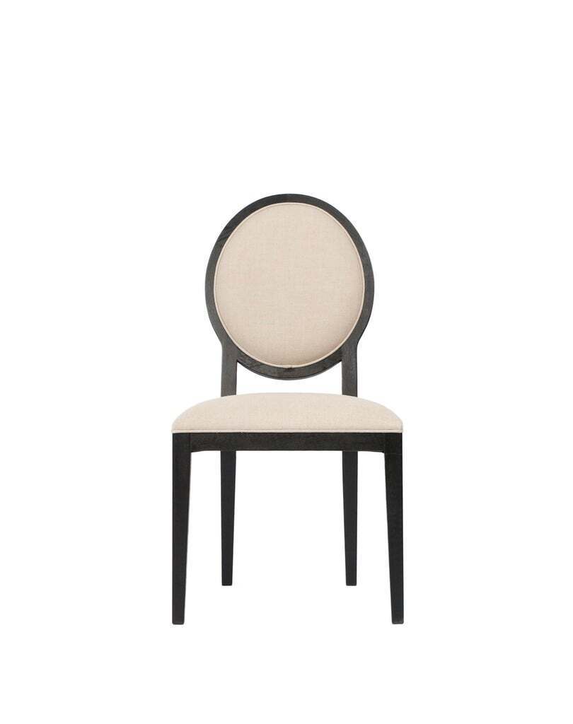 Стул Эври Louvre Home P2194 brushed black oak