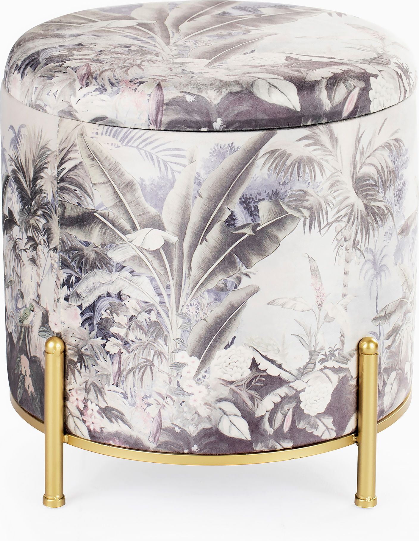 Пуф с крышкой Glasar 49-234B