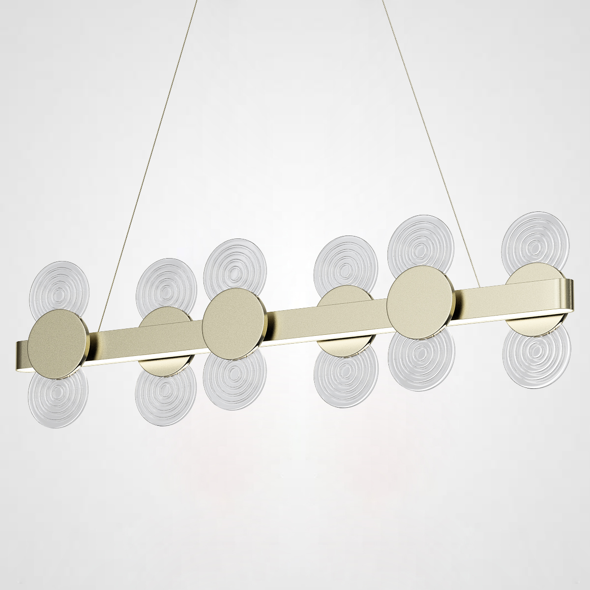 Подвесной светильник GEMMA LONG L90 Трехцветный свет by ImperiumLoft