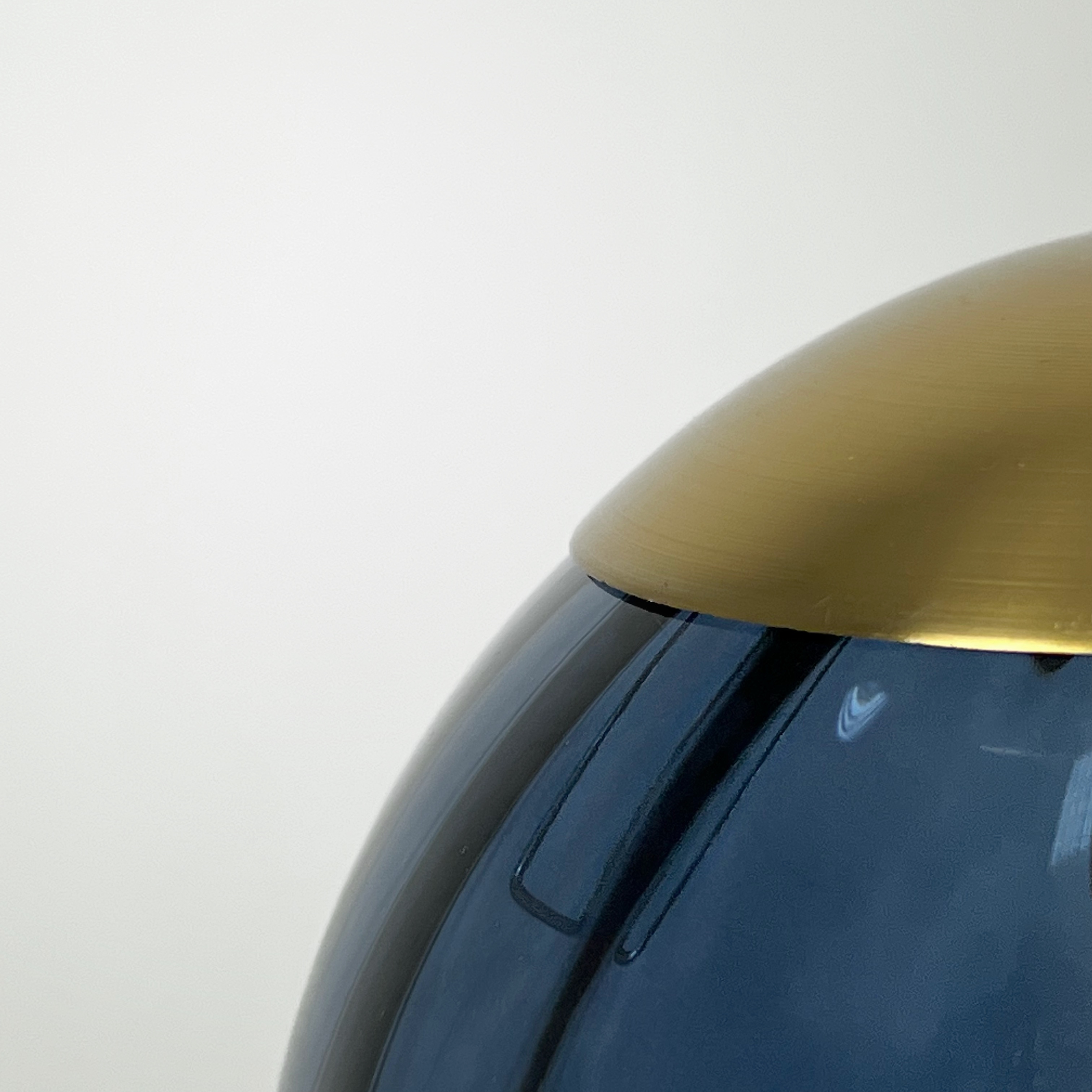 Подвесной светильник ASKA D200 Blue by ImperiumLoft
