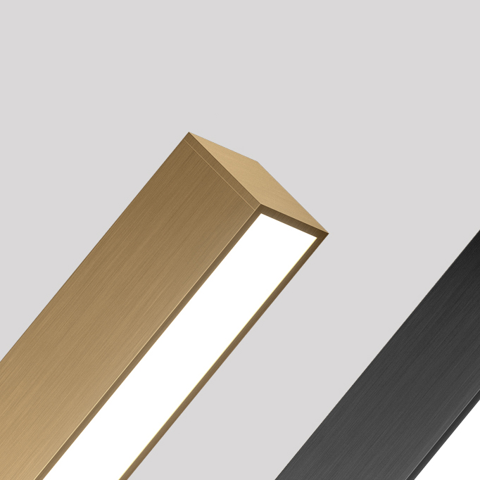 Подвесной светильник HELKEN DUO L95+135 Brass by ImperiumLoft