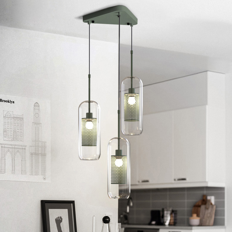 Подвесной светильник CATCH TRIO MATCHA by ImperiumLoft