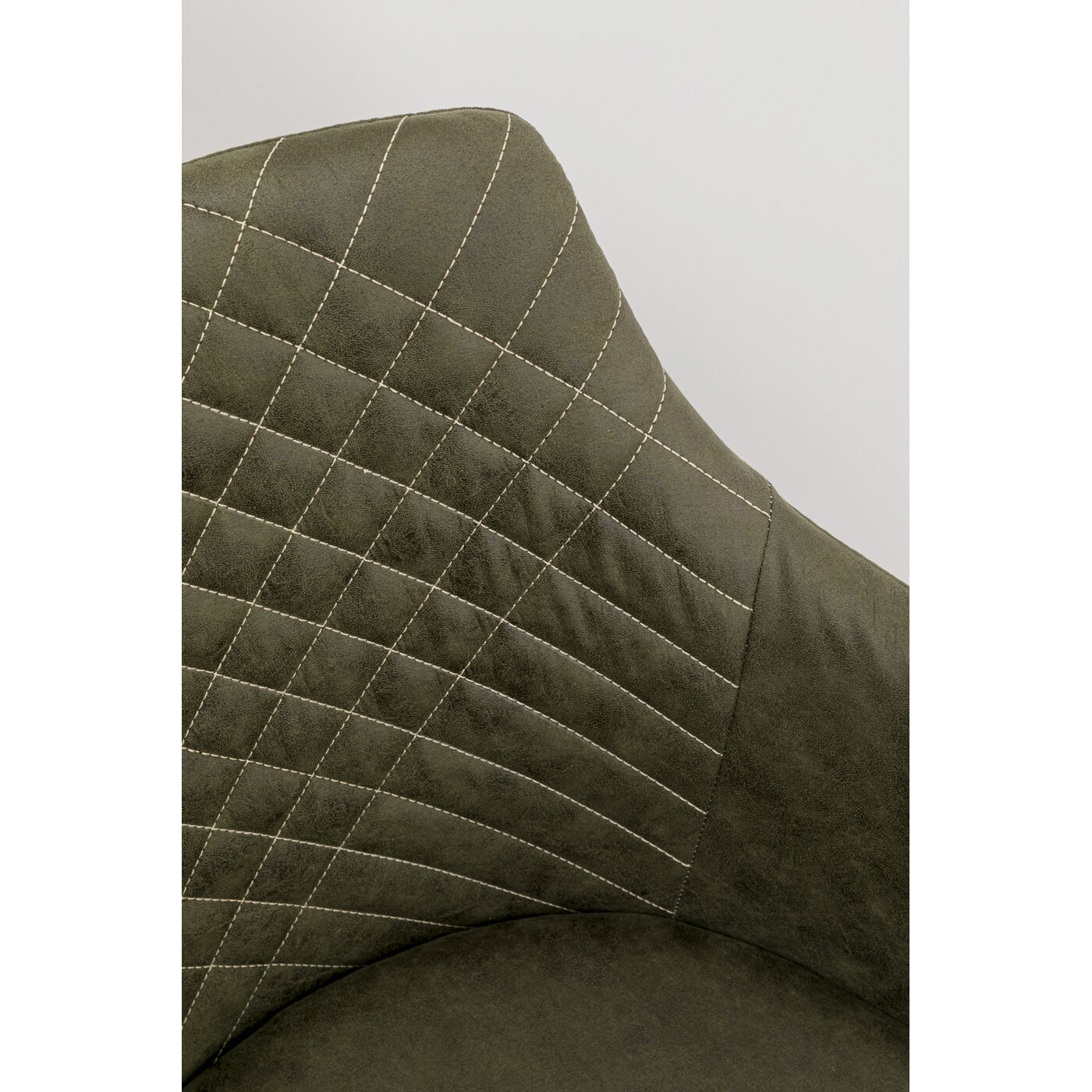 Стул вращающийся Coco Wood Green KARE 70741