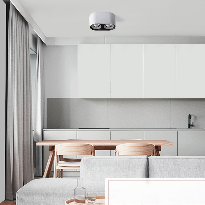 Точечный светильник REXTON A L2 White Grey 4000 К by ImperiumLoft