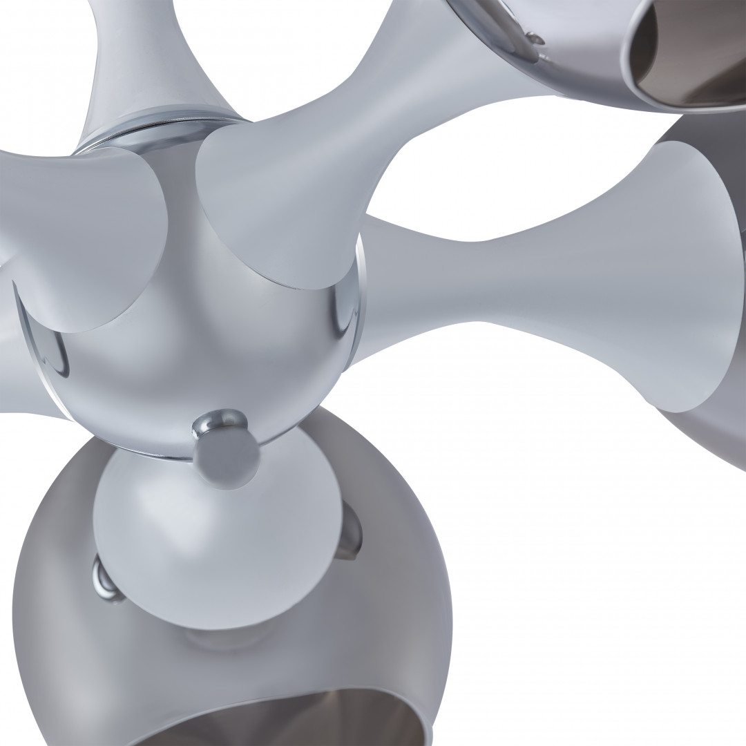 Люстра с плафонами 329408/5 CR+WH Arte Milano