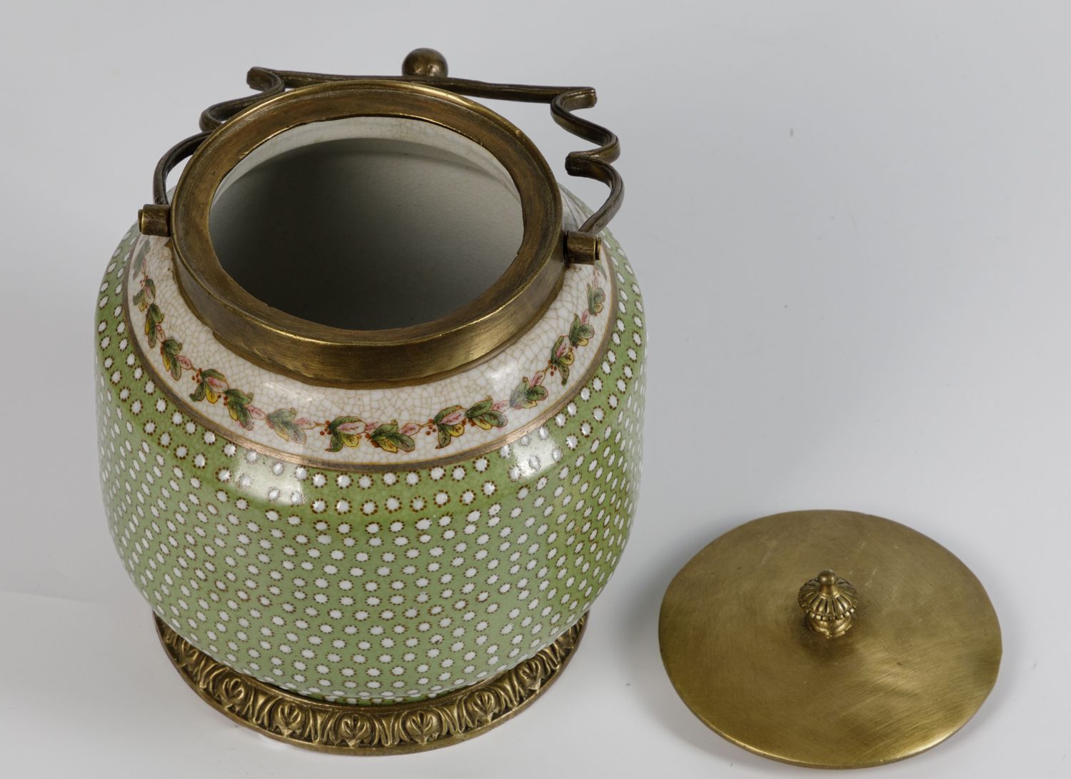 Ваза с крышкой Glasar J631EC/LD3338