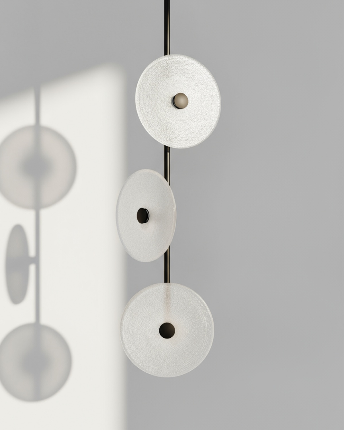 Чёрный линейный подвесной светильник “Милфорд” Louvre Home LPN490325XNP