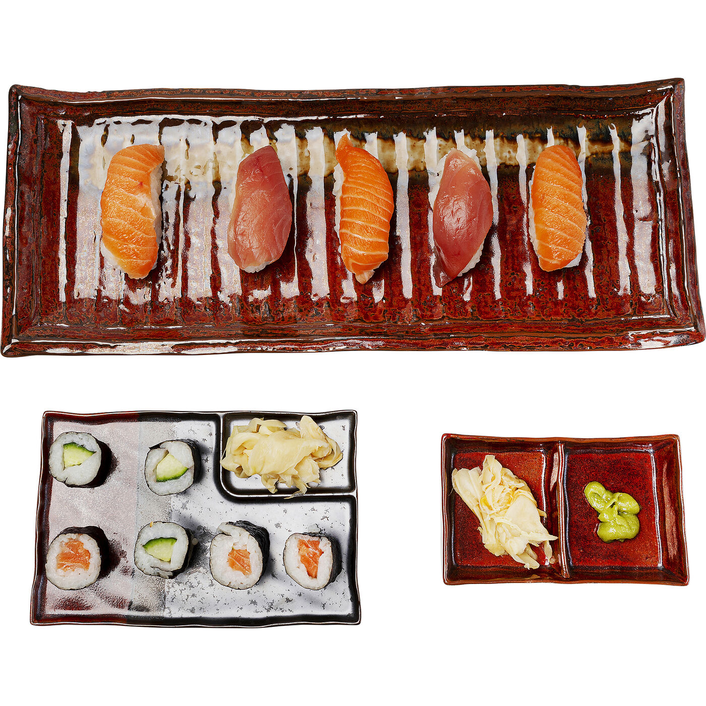 Миска Ari Rectangular (3 шт) KARE 56393