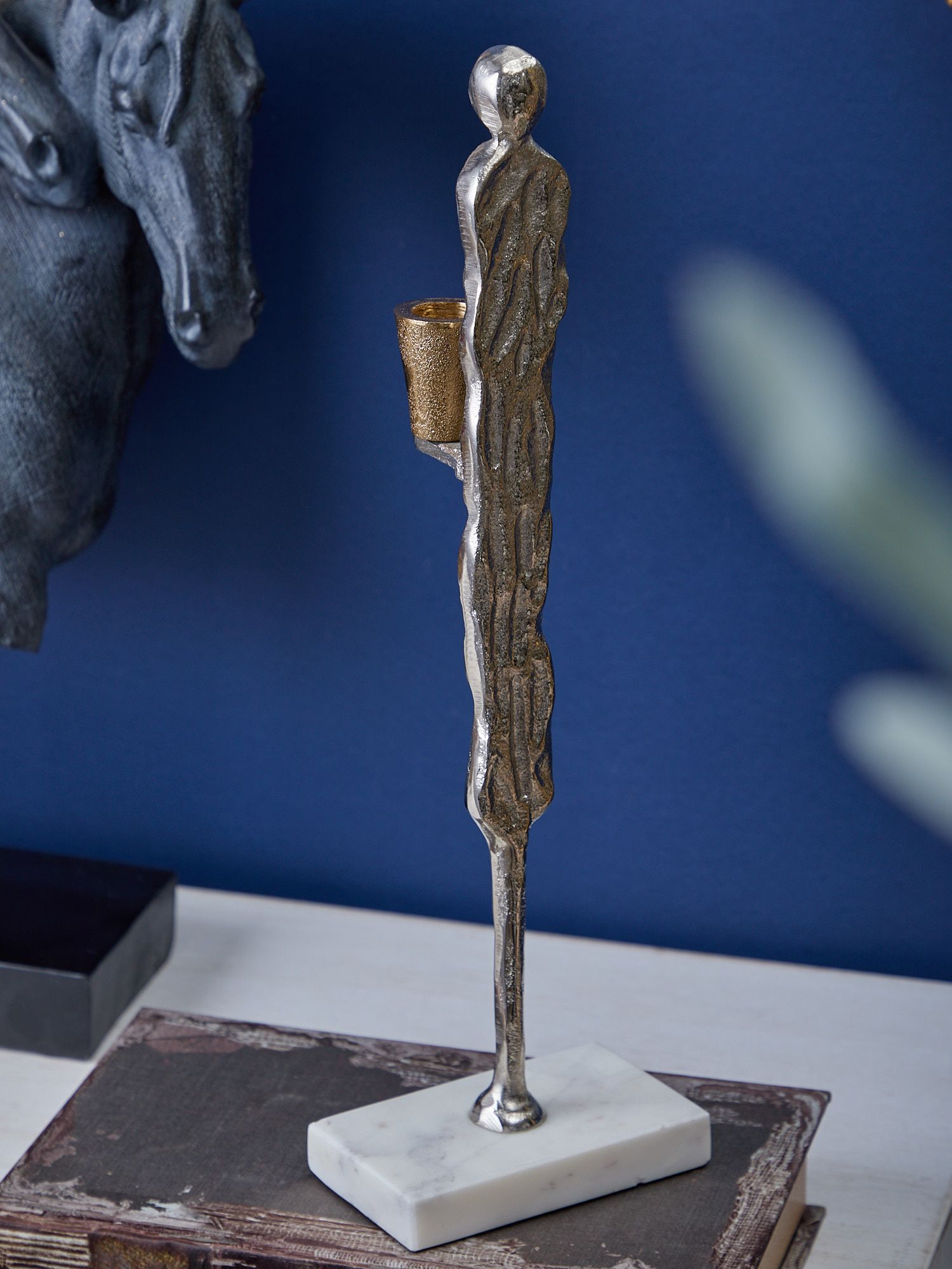 Подсвечник настольный Силуэт Glasar 86846-DS