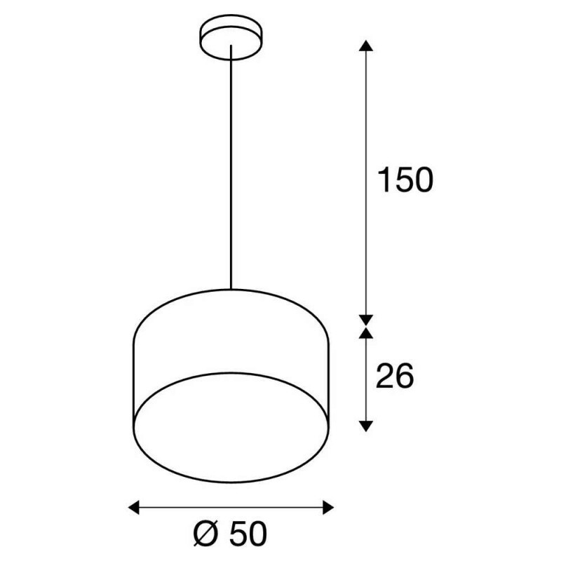 Подвесной светильник SLV 155463