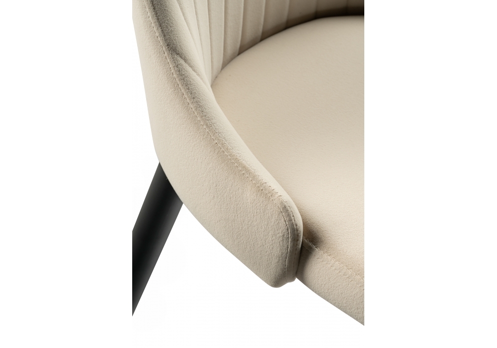 Стул Woodville Kora beige / black 15099