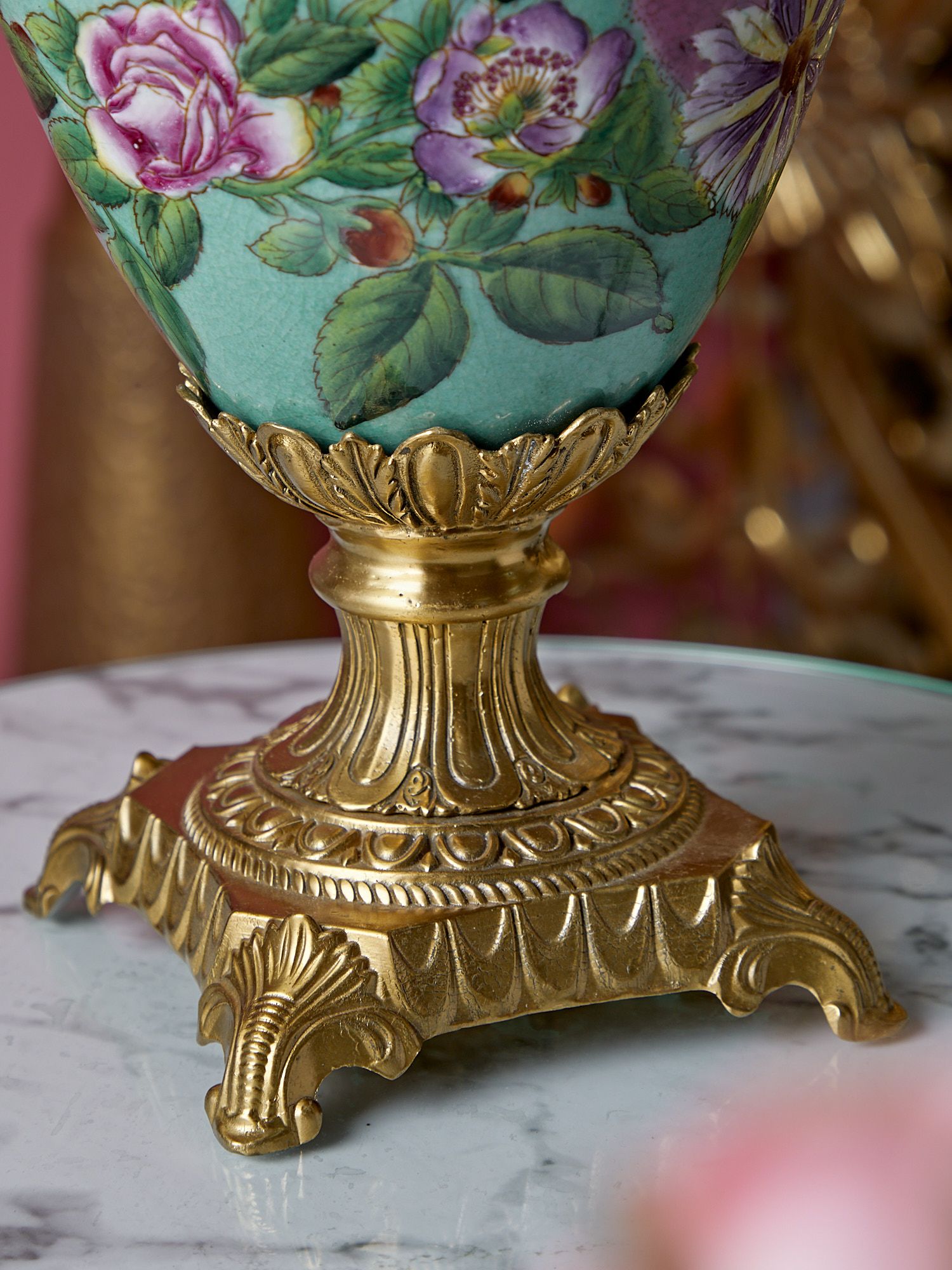 Ваза с ручками Glasar J872HC/HLD1573