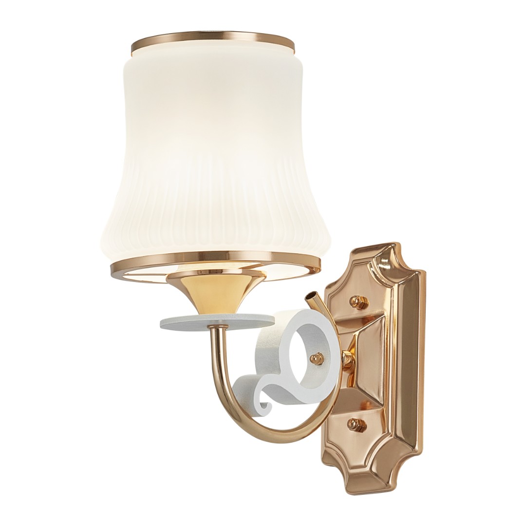 Бра с плафоном 301097/1W Wh/Gd Arte Milano