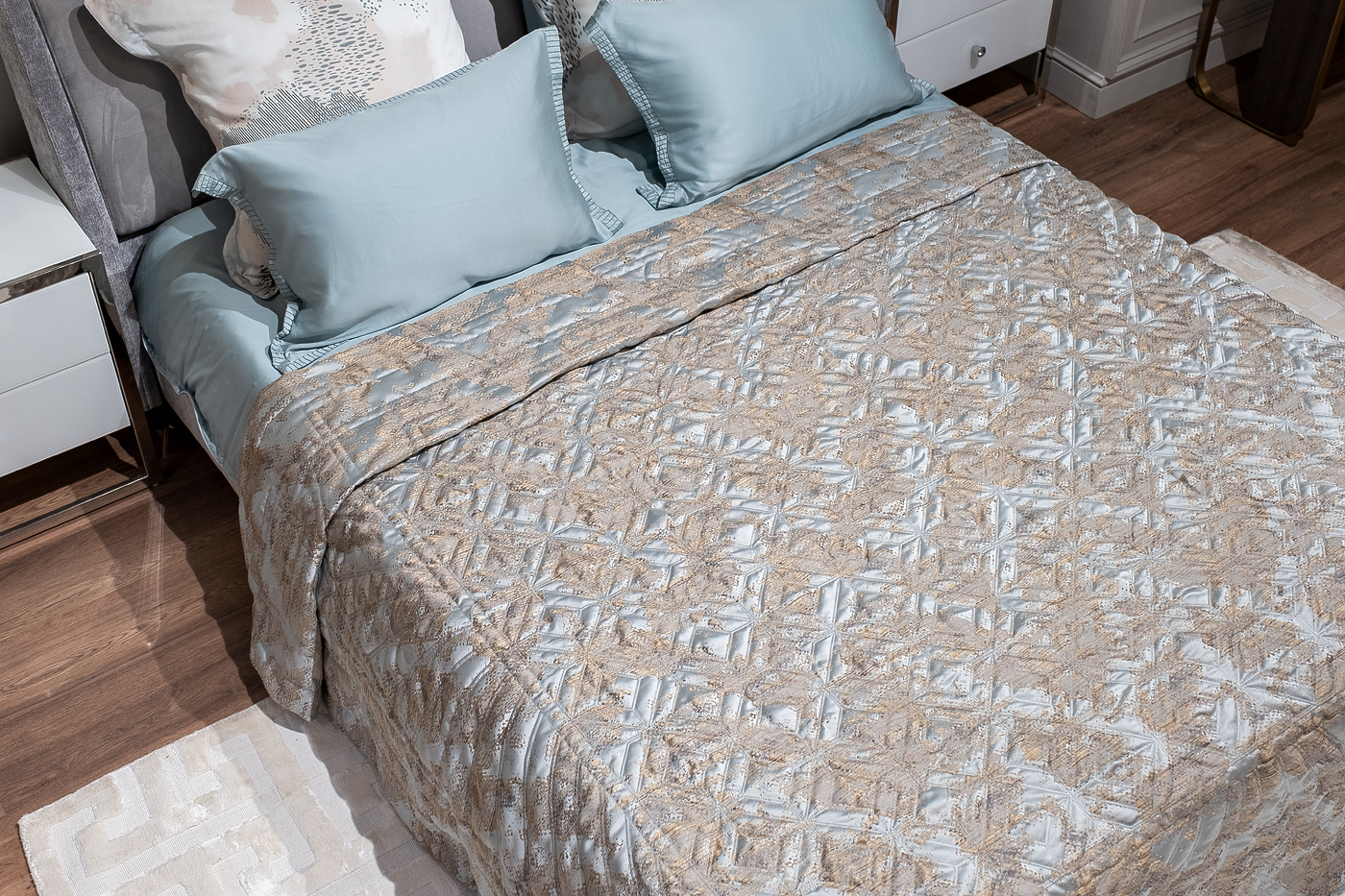 Покрывало Bromley Art Deco 260х260см Garda Decor 121GD-14604