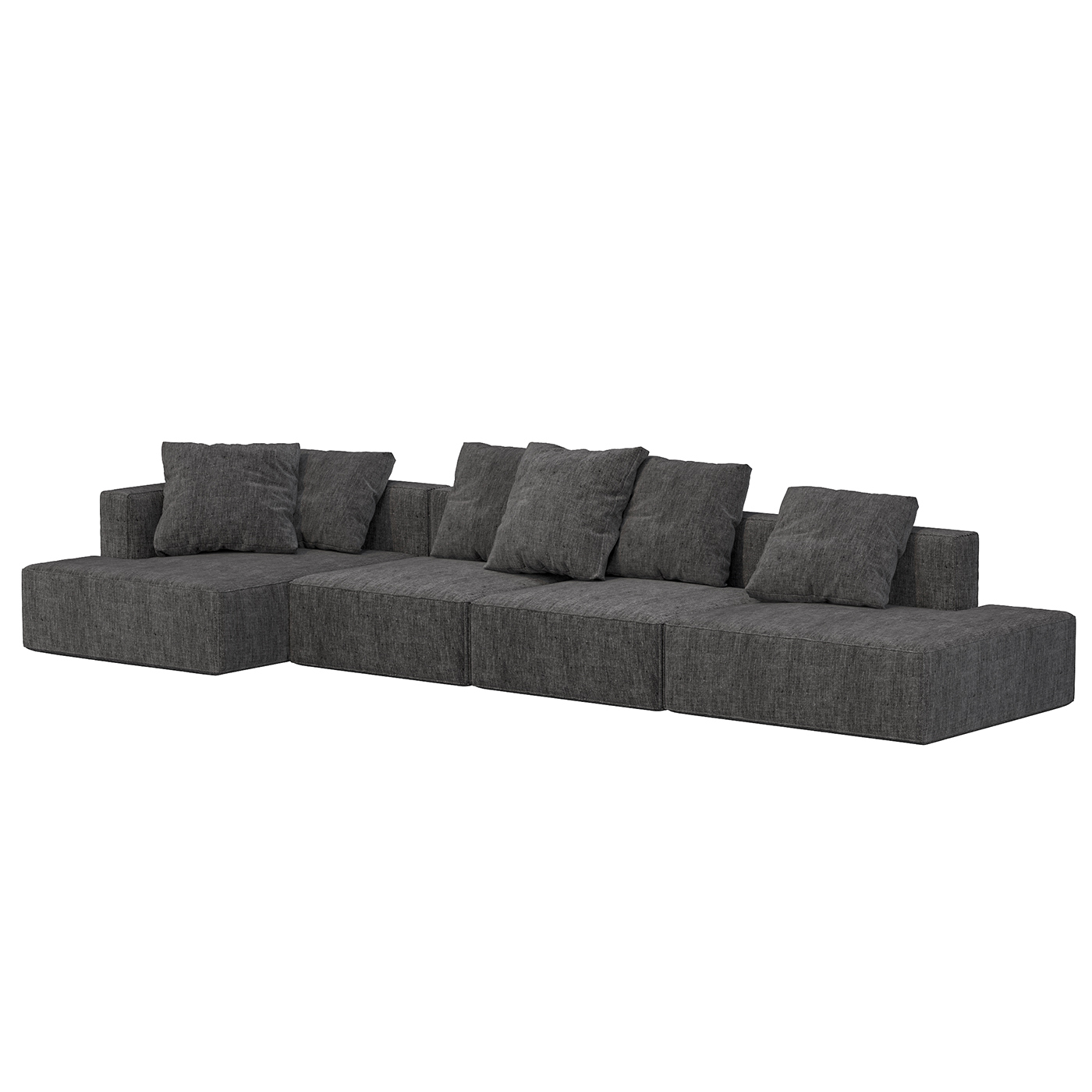 Диван-кровать Ткань Рогожка KARE Memphis K00463