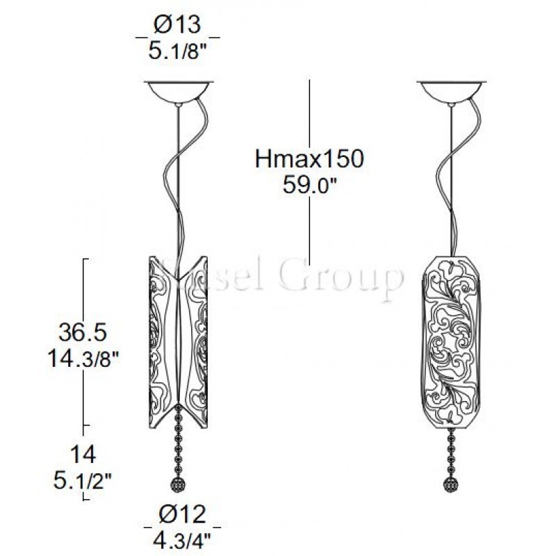 Подвесной светильник Leucos CHARME S (GALLERY)